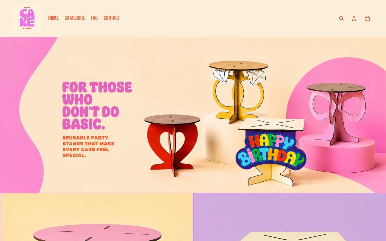 Nikki Cake Stands