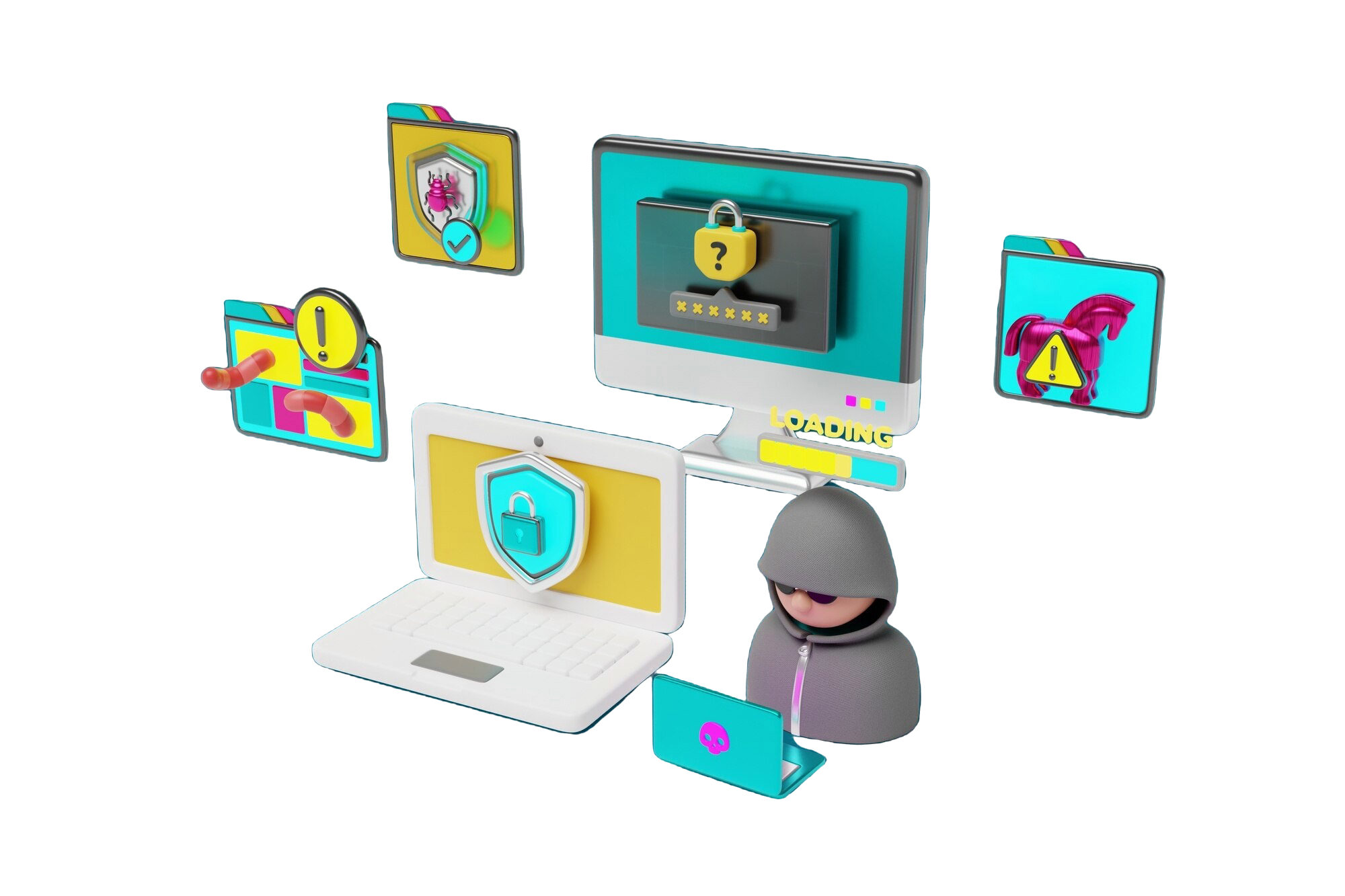 Website Security Illustration